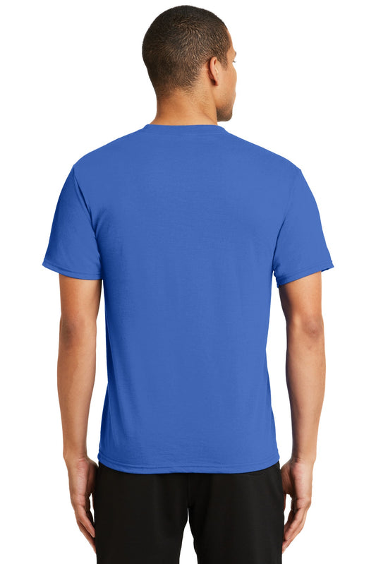 Port & Company Performance Blend Tee. PC381 True Royal
