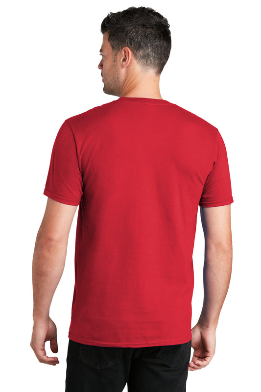 Port & Company Fan Favorite Tee. PC450 Athletic Red