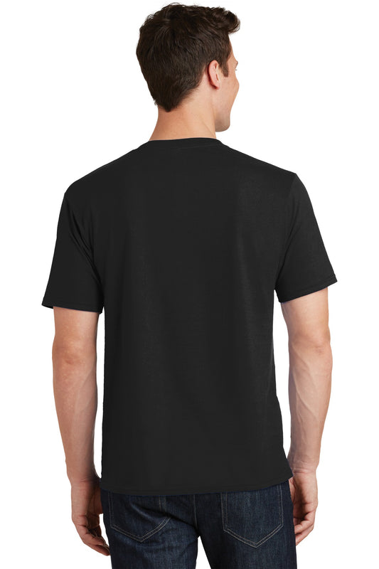 Port & Company Fan Favorite Tee. PC450 Jet Black