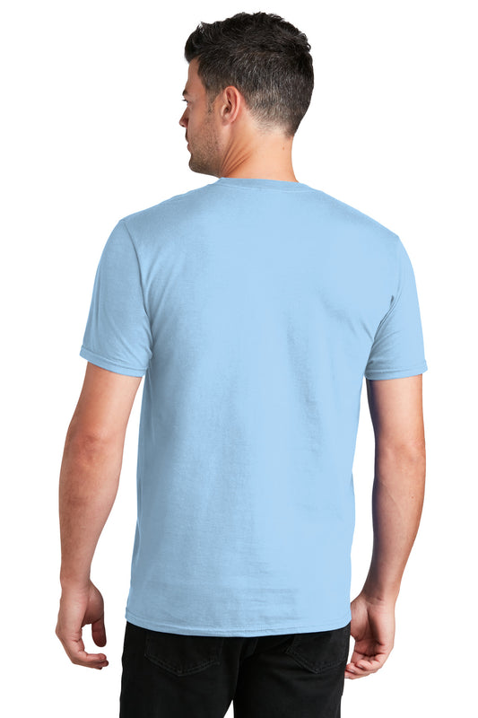 Port & Company Fan Favorite Tee. PC450 Light Blue