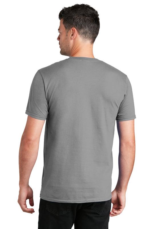 Port & Company Fan Favorite Tee. PC450 Medium Grey
