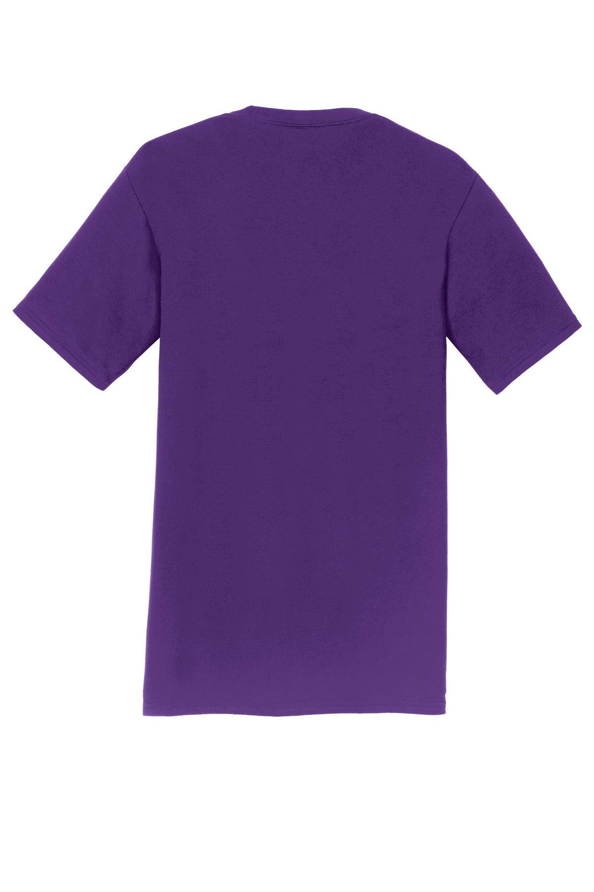 Port & Company Fan Favorite Tee. PC450 Team Purple