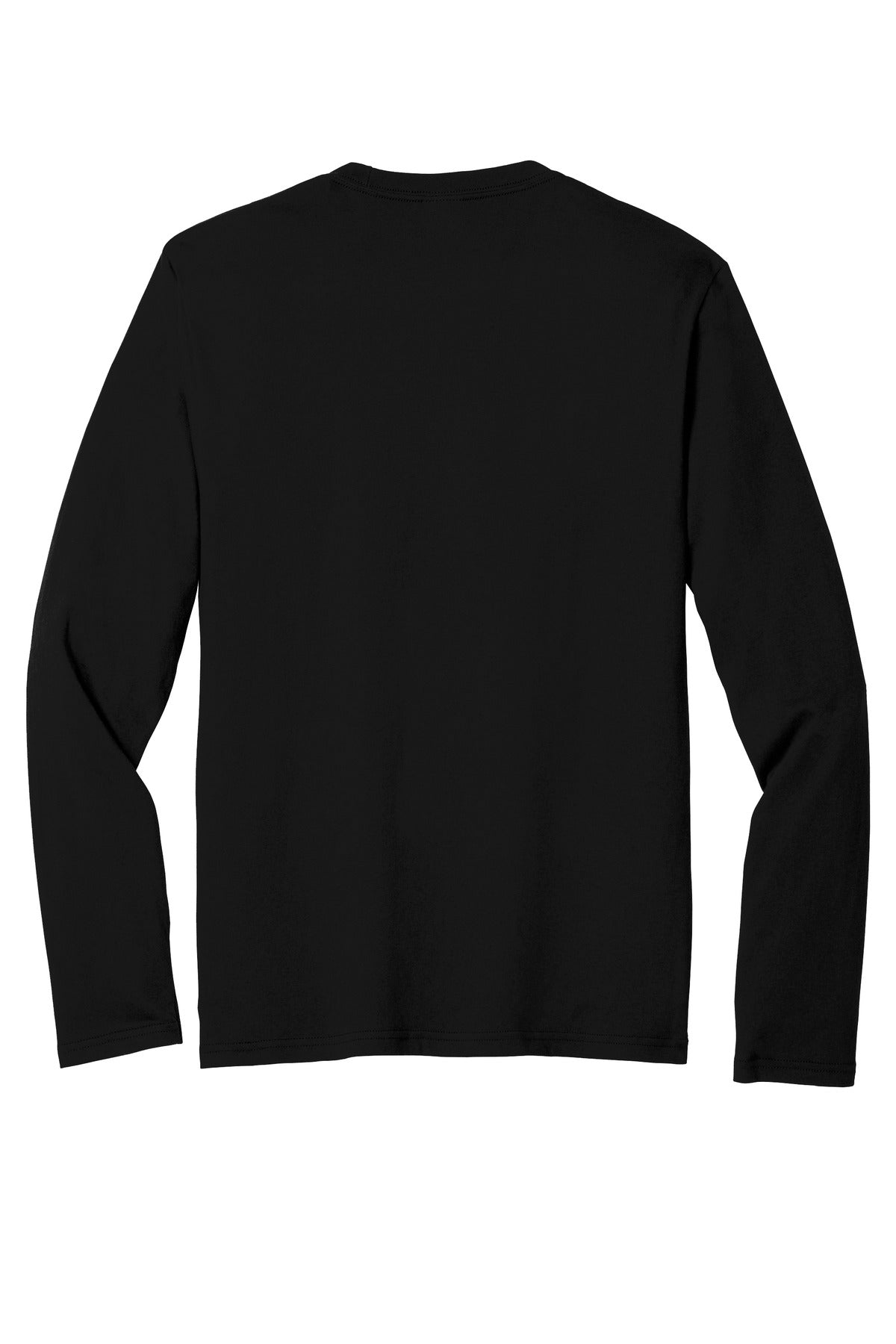 Port & Company Long Sleeve Fan Favorite Blend Tee. PC455LS Jet Black