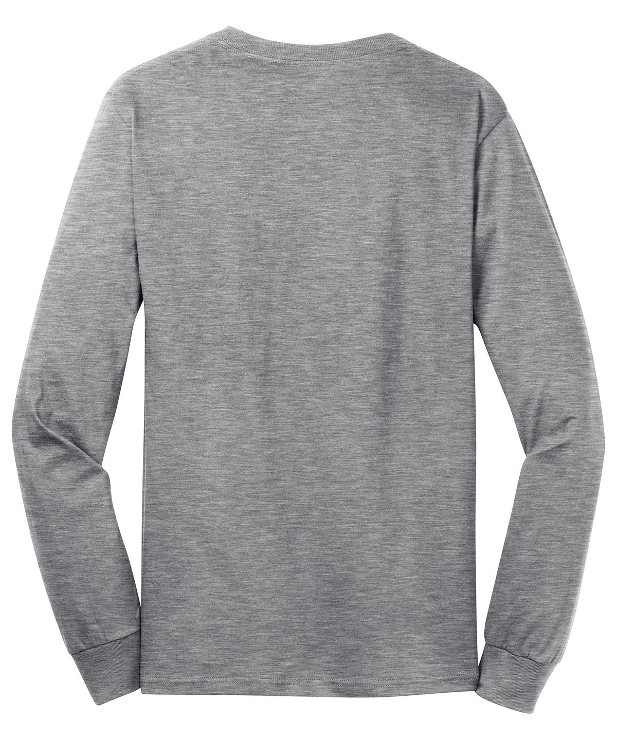 Port & Company Long Sleeve Core Cotton Tee. PC54LS Athletic Heather