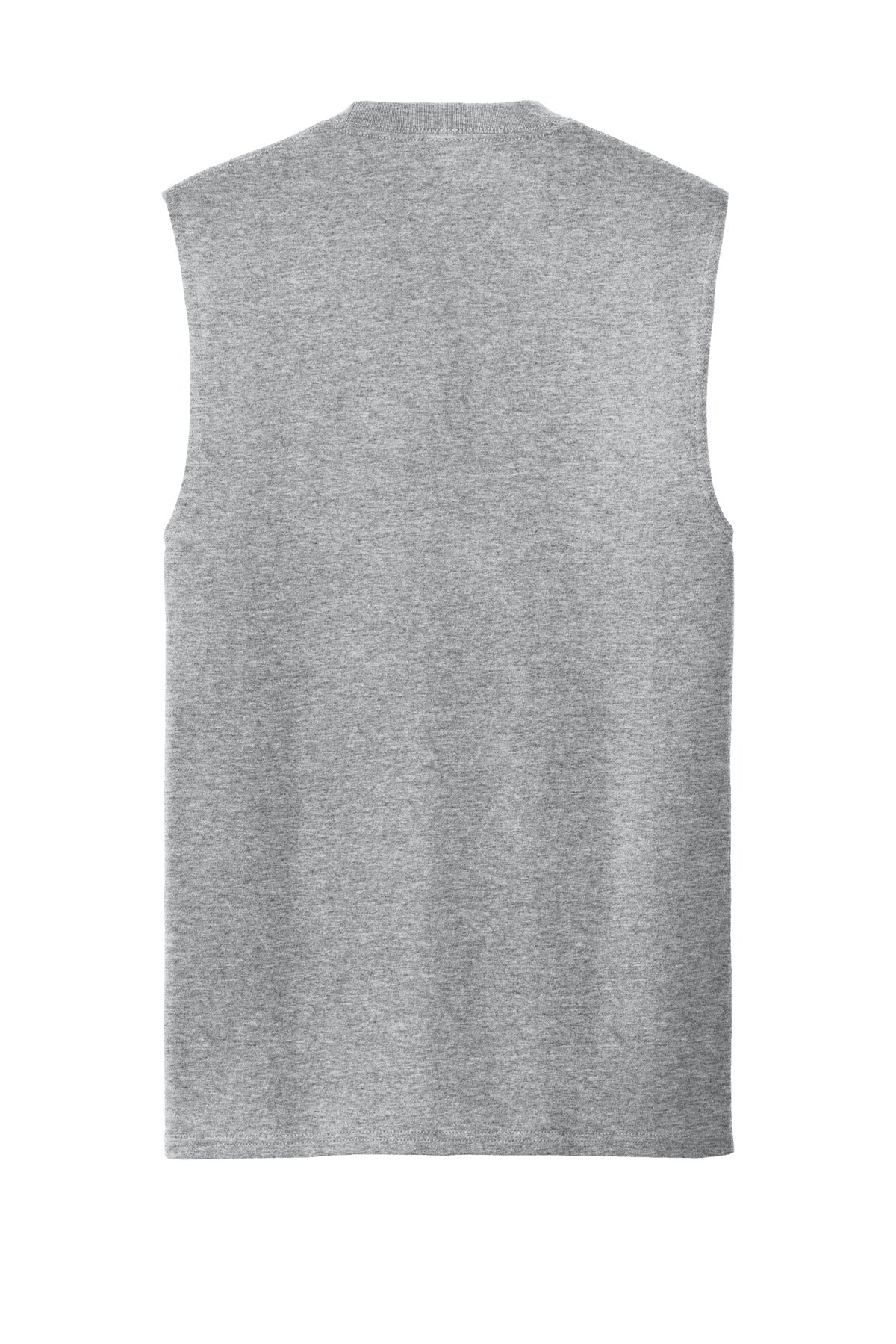 Port & Company Core Cotton Sleeveless Tee. PC54SL Athletic Heather