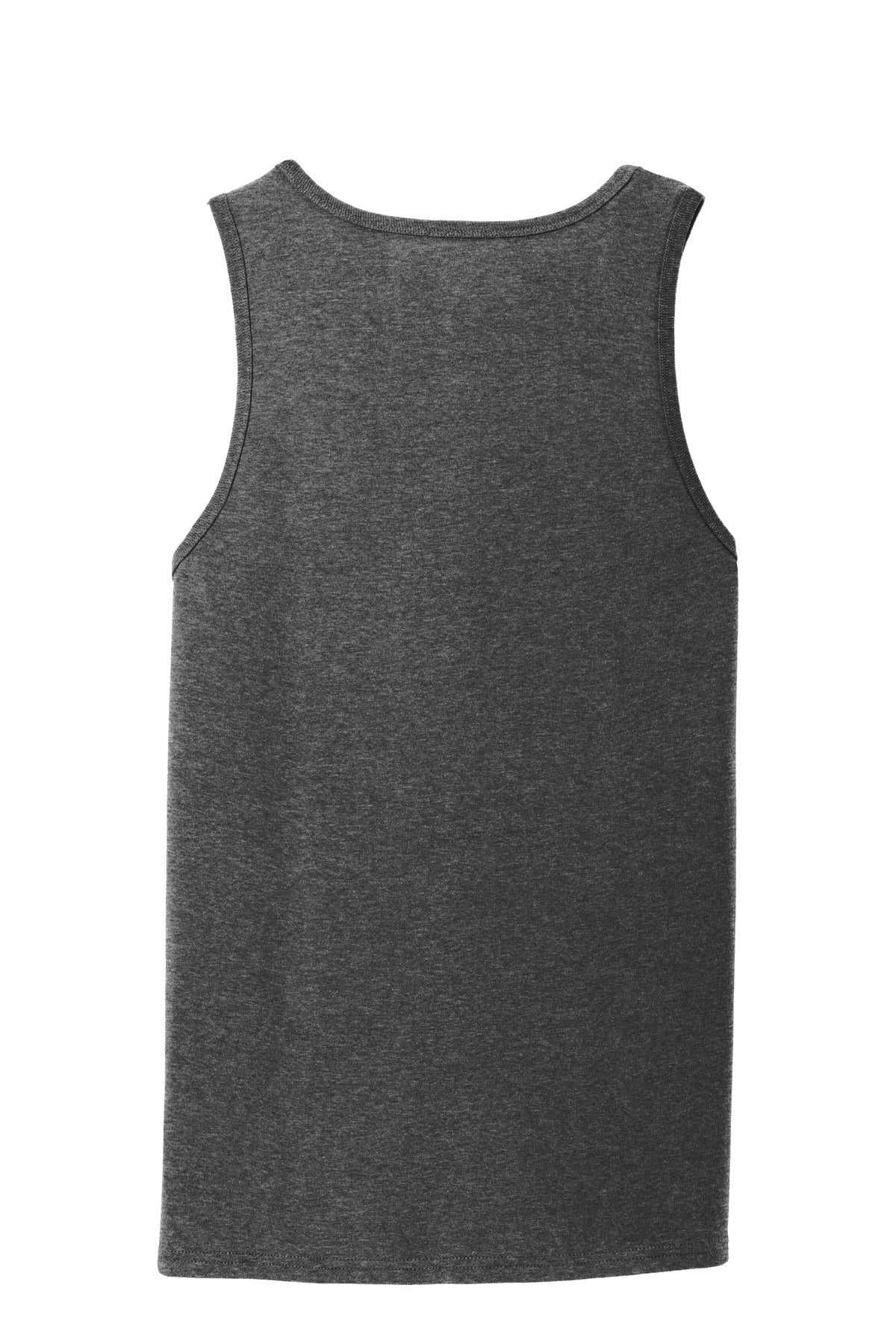 Port & Company Core Cotton Tank Top. PC54TT Dark Heather Grey