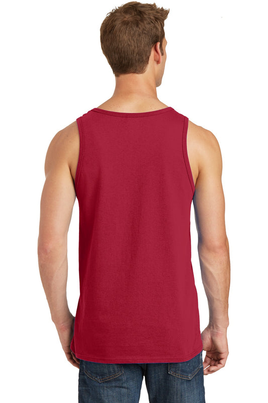Port & Company Core Cotton Tank Top. PC54TT Red