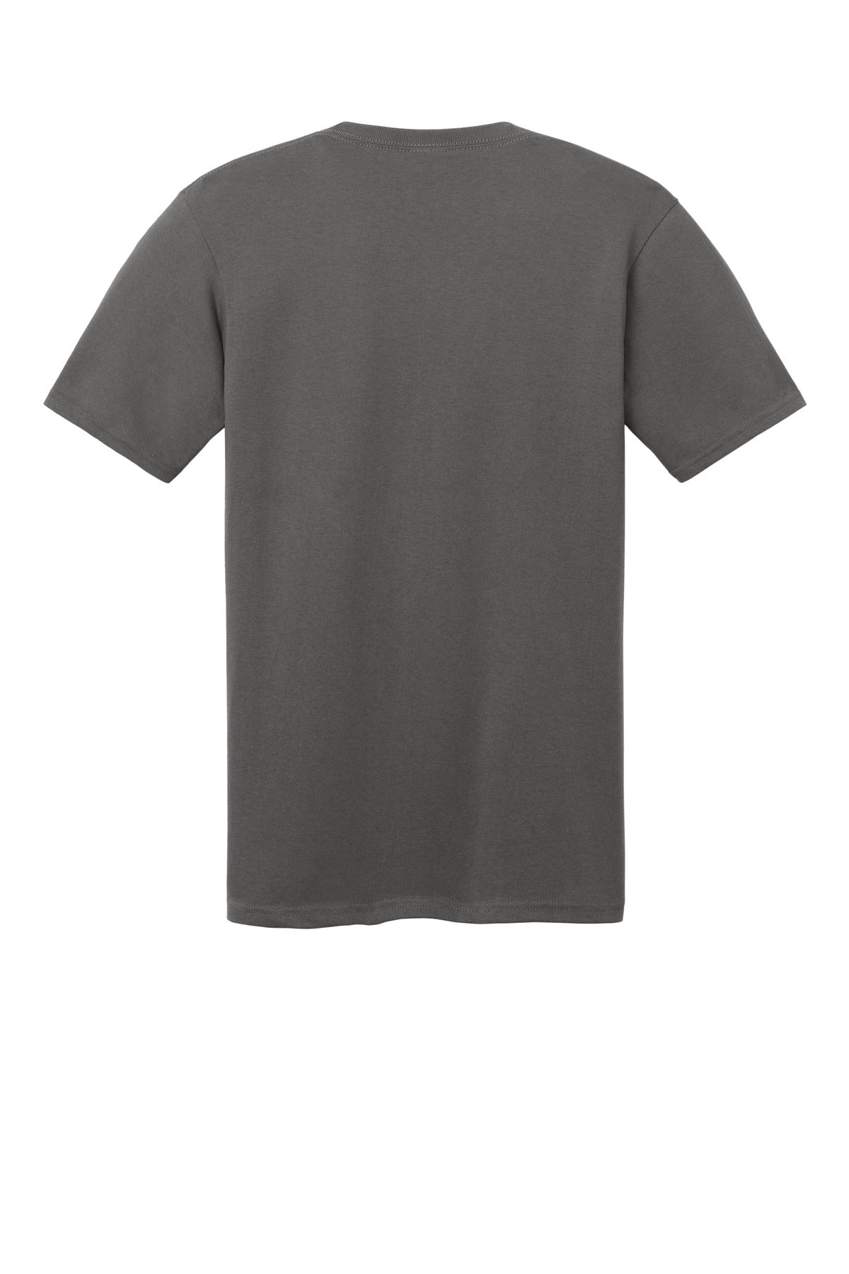 Port & Company Core Cotton V-Neck Tee. PC54V Charcoal
