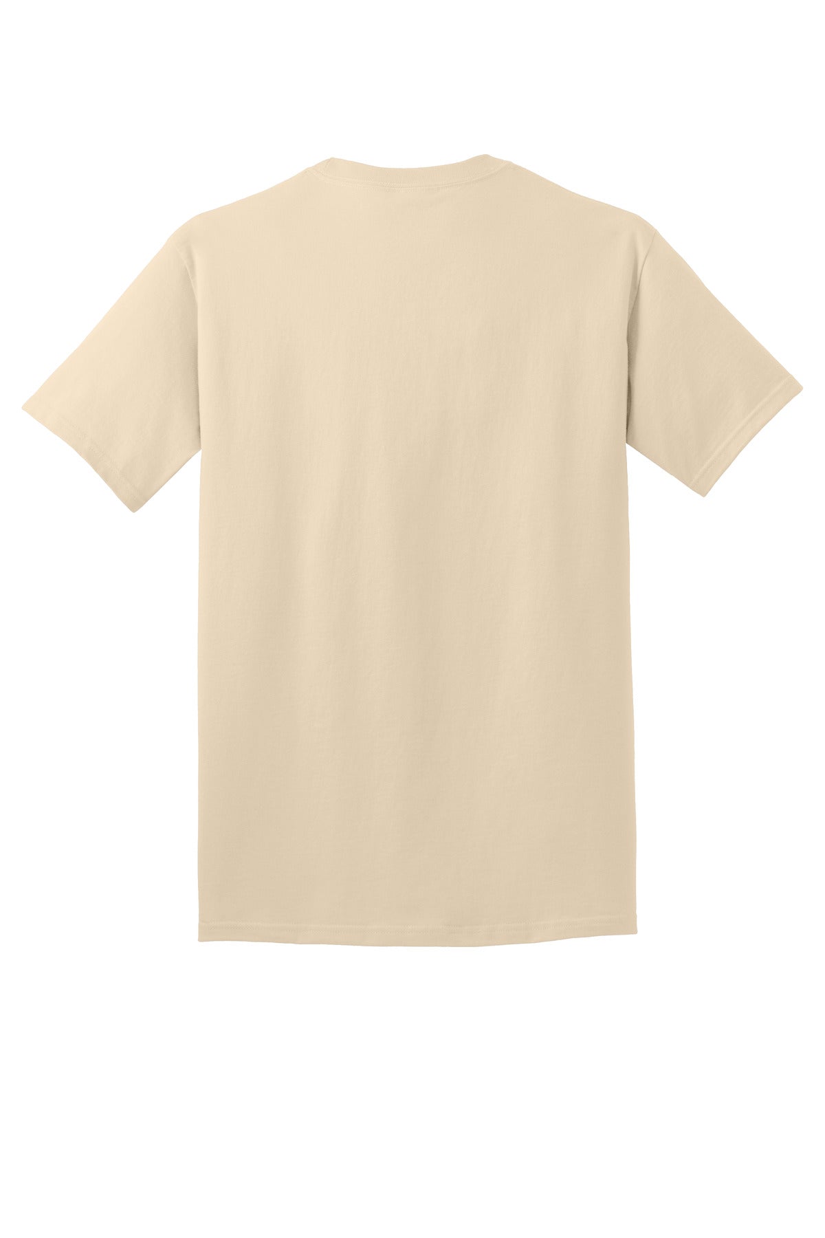 Port & Company Core Cotton Tee. PC54 Creme