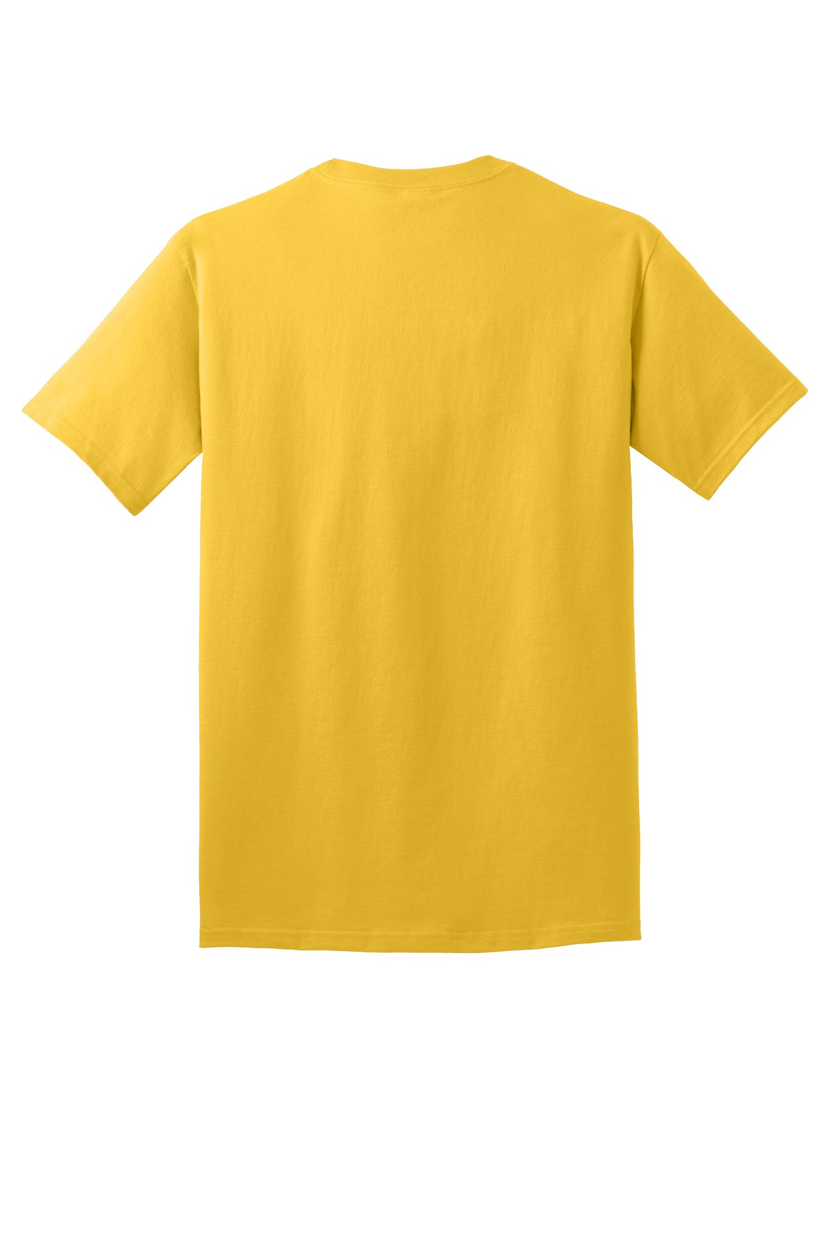 Port & Company Core Cotton Tee. PC54 Lemon Yellow