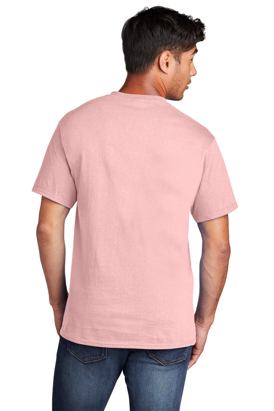Port & Company Core Cotton Tee. PC54 Pale Blush