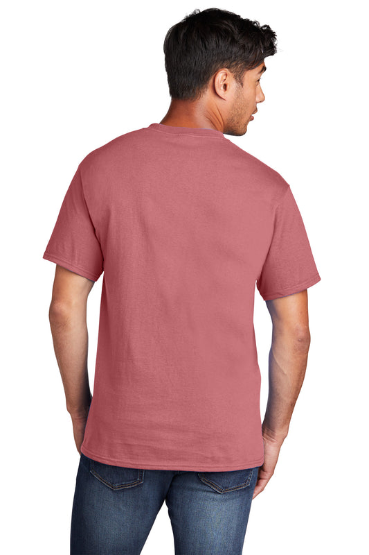 Port & Company Core Cotton Tee. PC54 Zinnia