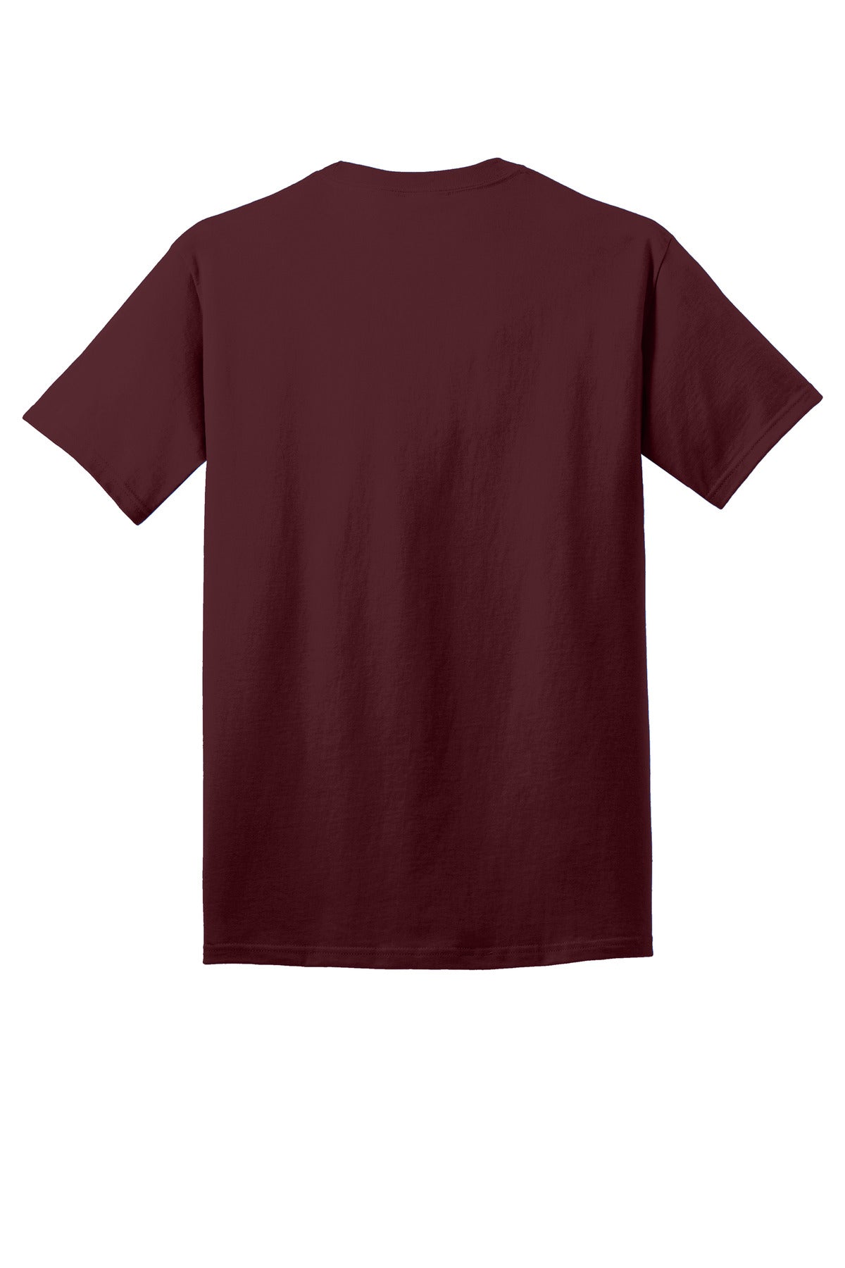 Port & Company Core Cotton Tee. PC54 Athletic Maroon