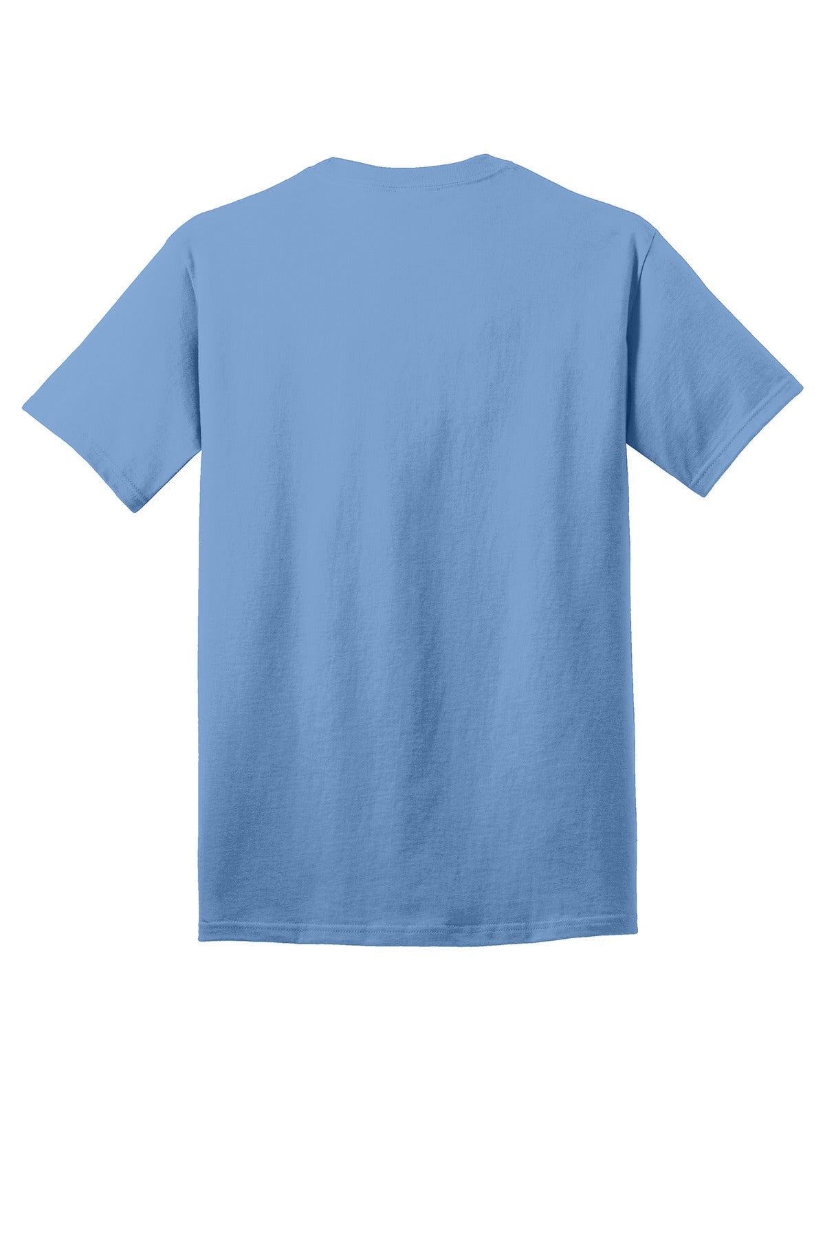 Port & Company Core Cotton Tee. PC54 Carolina Blue