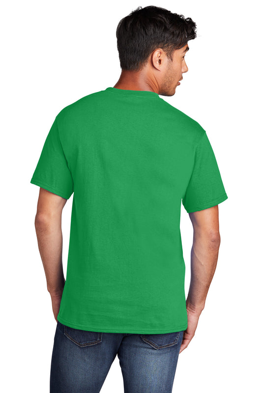 Port & Company Core Cotton Tee. PC54 Clover Green