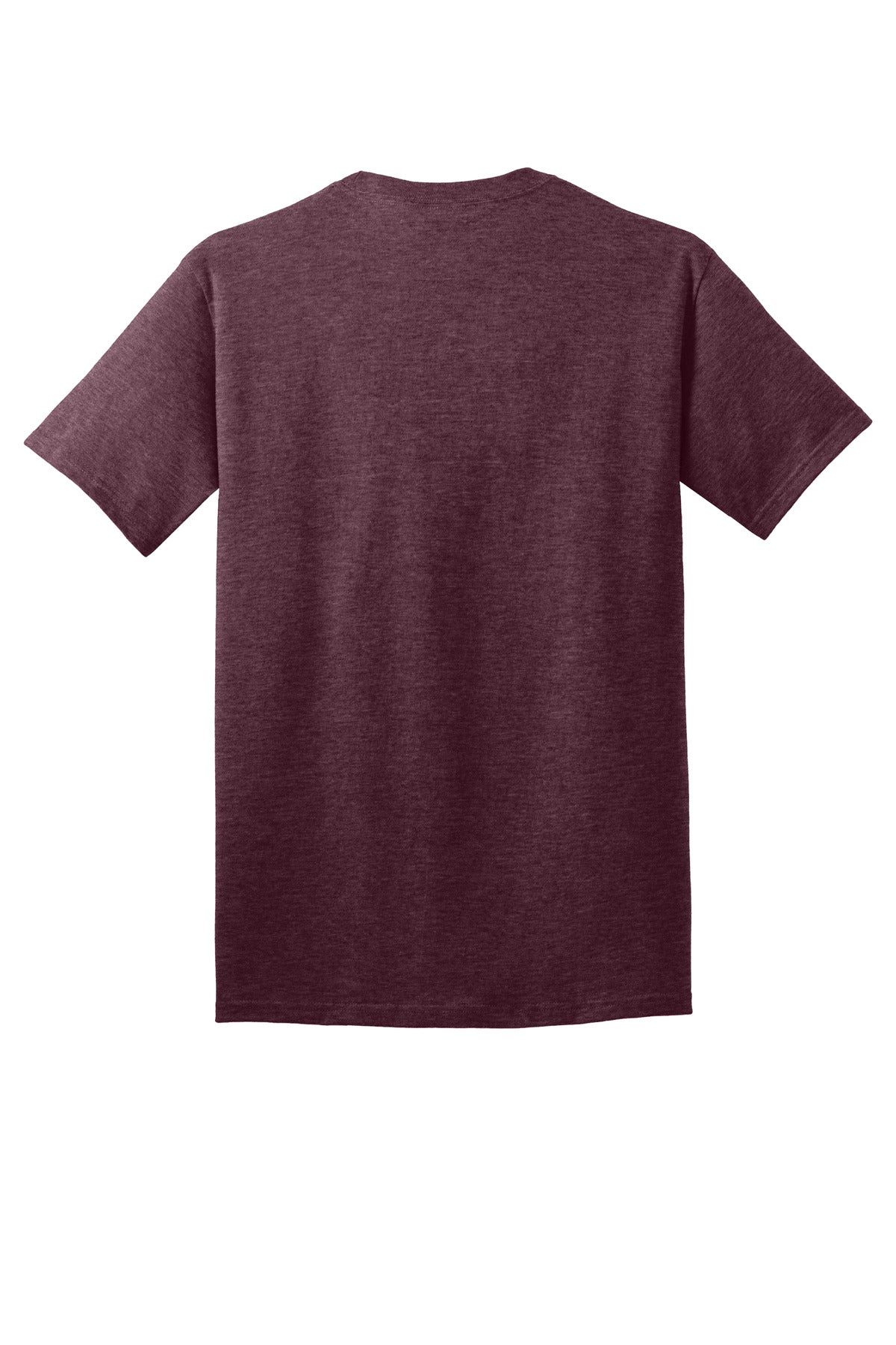 Port & Company Core Cotton Tee. PC54 Heather Athletic Maroon