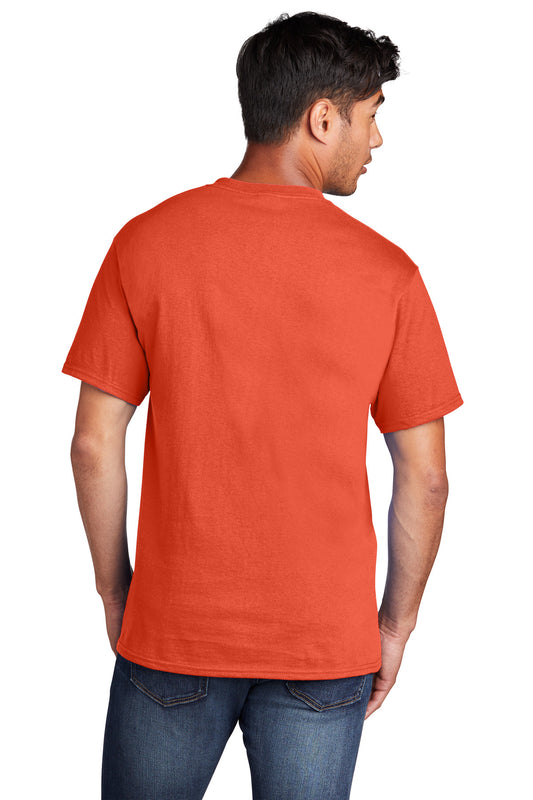 Port & Company Core Cotton Tee. PC54 Orange