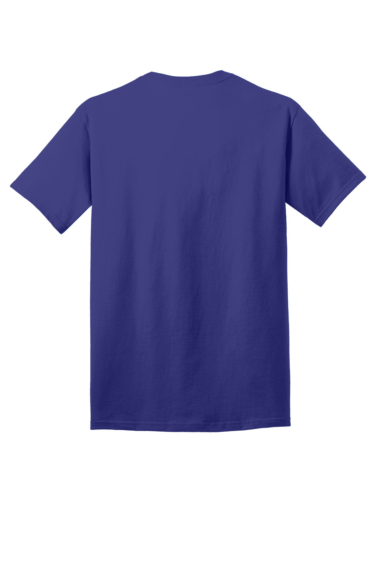 Port & Company Core Cotton Tee. PC54 Purple