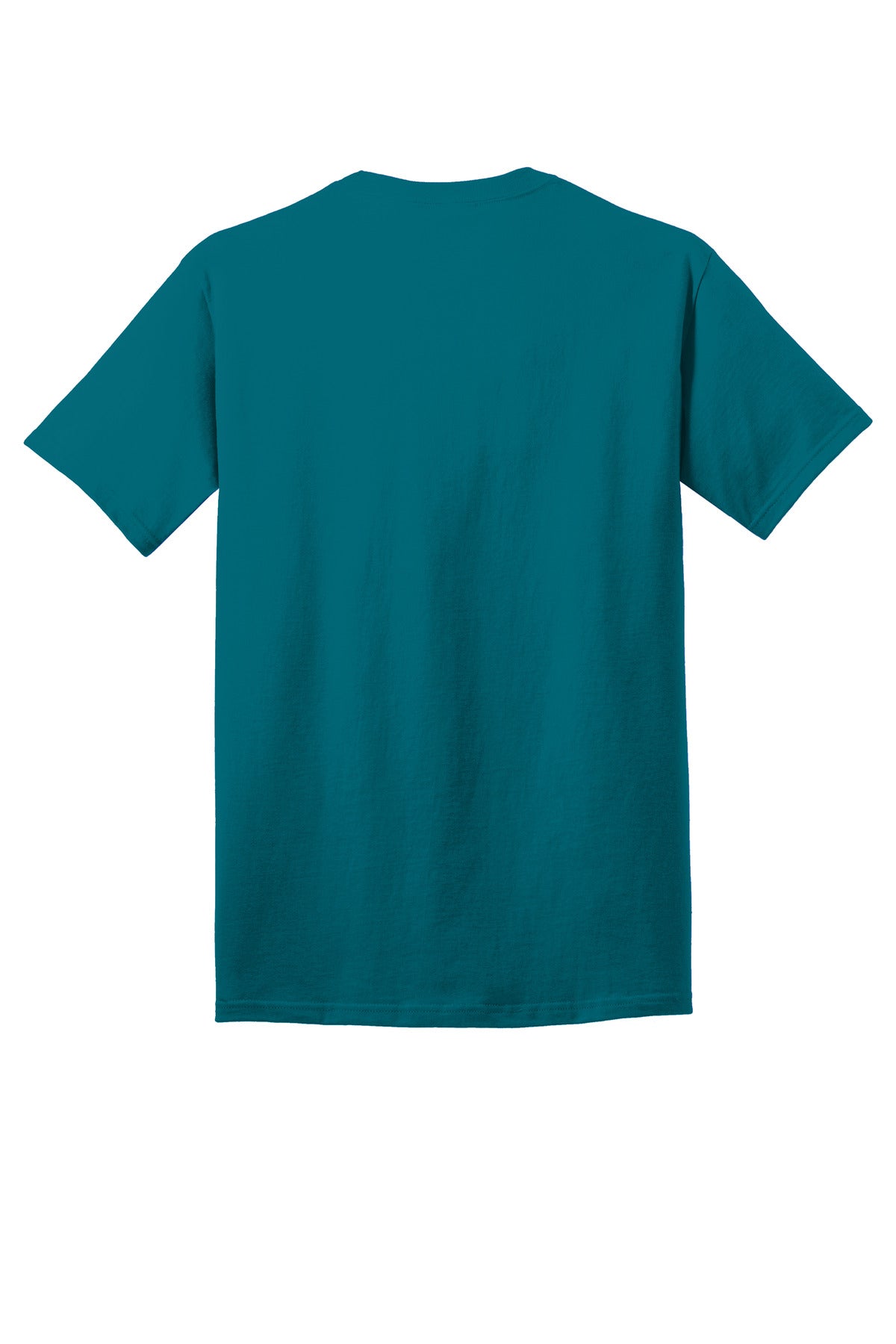 Port & Company Core Cotton Tee. PC54 Teal