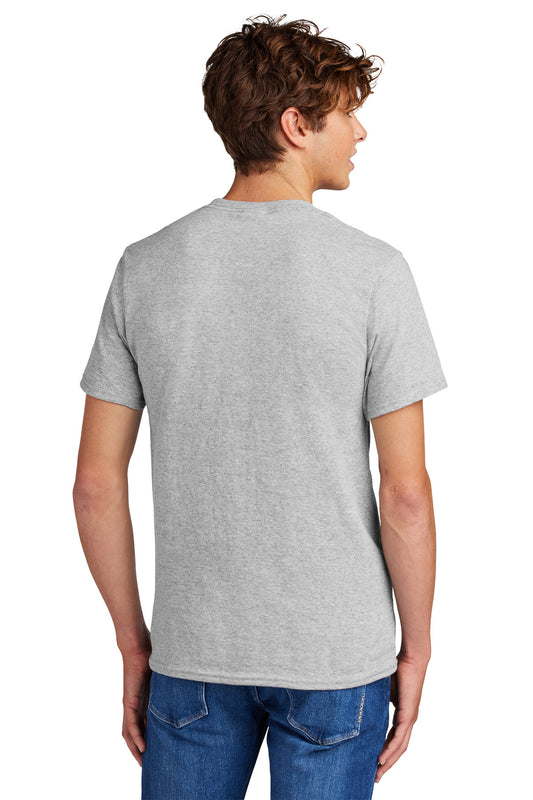 Port & Company Core Blend Tee. PC55 Ash