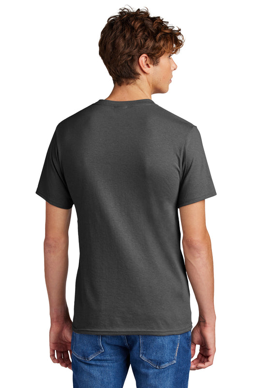 Port & Company Core Blend Tee. PC55 Charcoal