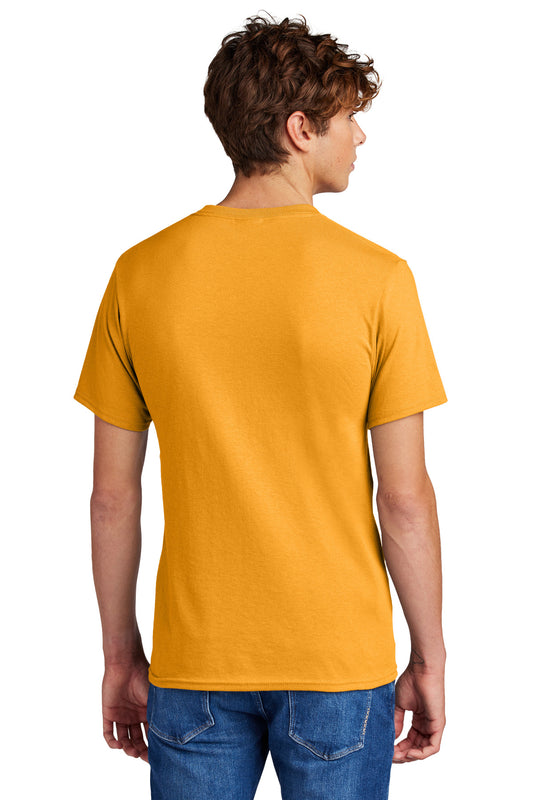 Port & Company Core Blend Tee. PC55 Gold