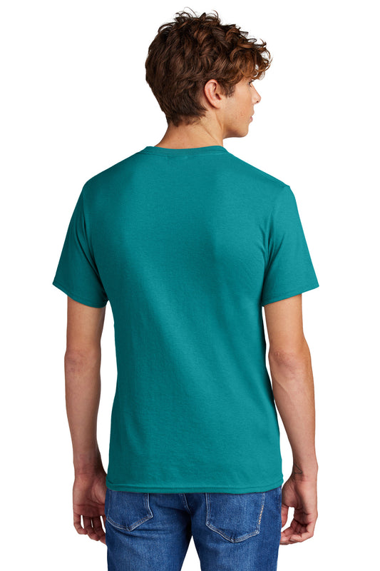 Port & Company Core Blend Tee. PC55 Jade Green