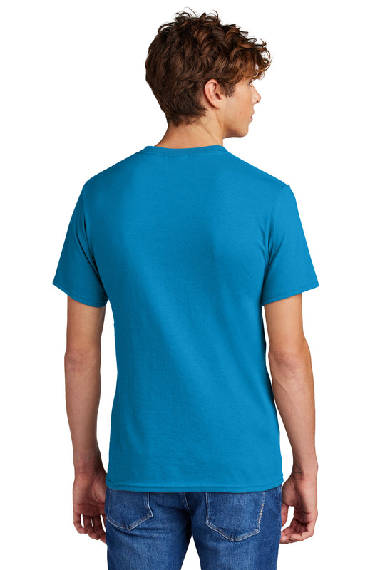 Port & Company Core Blend Tee. PC55 Sapphire