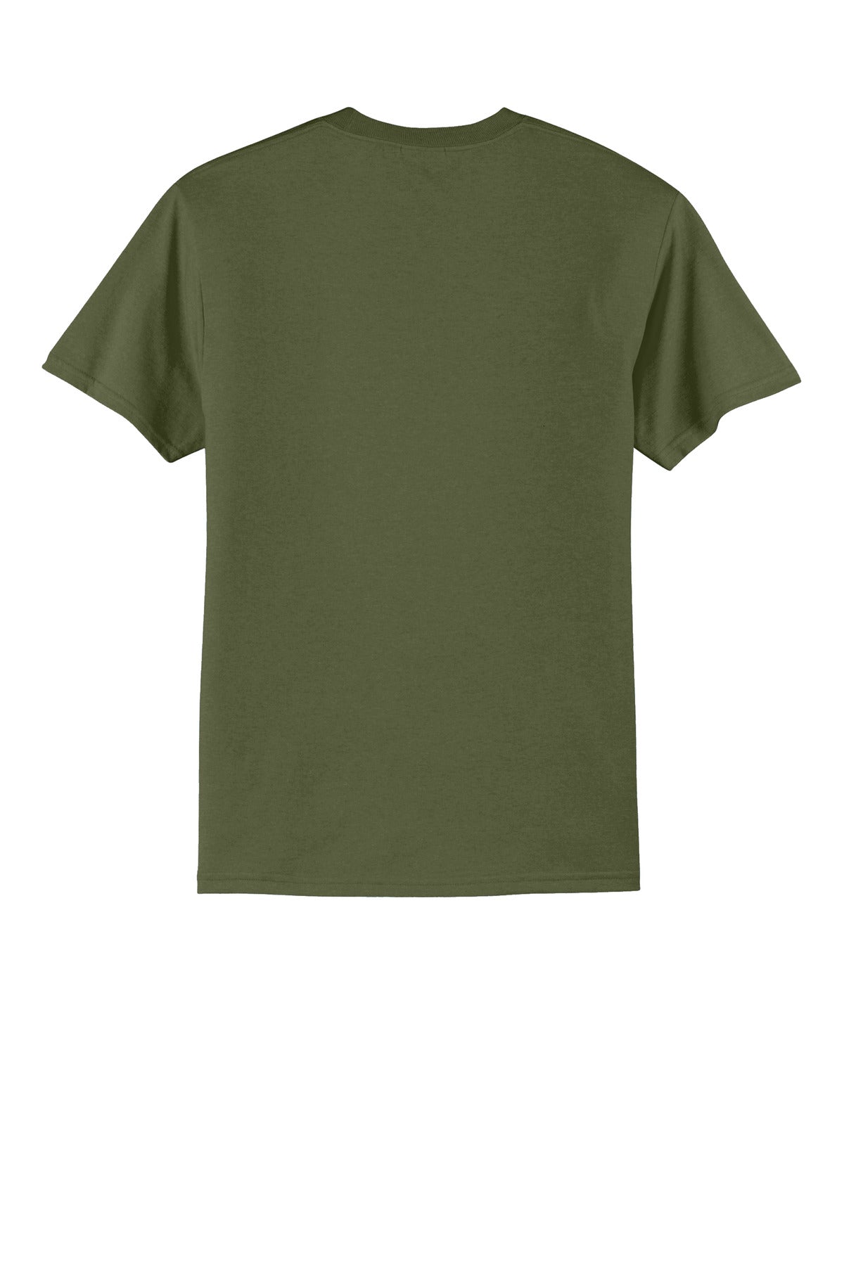 Port & Company Core Blend Tee. PC55 Olive Drab Green