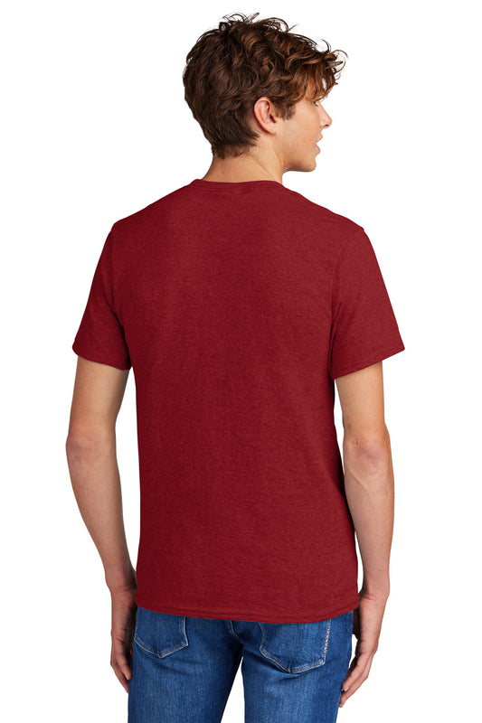 Port & Company Core Blend Tee. PC55 Vintage Red