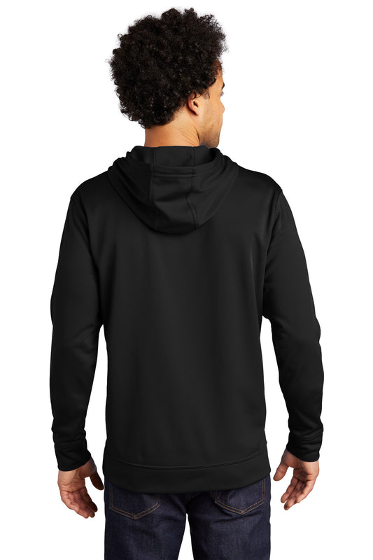 Port & Company Performance Fleece Pullover Hooded Sweatshirt. PC590H Jet Black