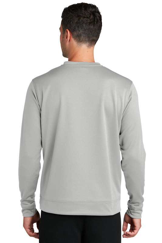 Port & CompanyPerformance Fleece Crewneck Sweatshirt. PC590 Silver