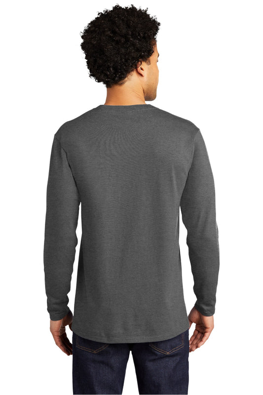 Port & Company Long Sleeve Bouncer Tee PC600LS Dark Heather Grey