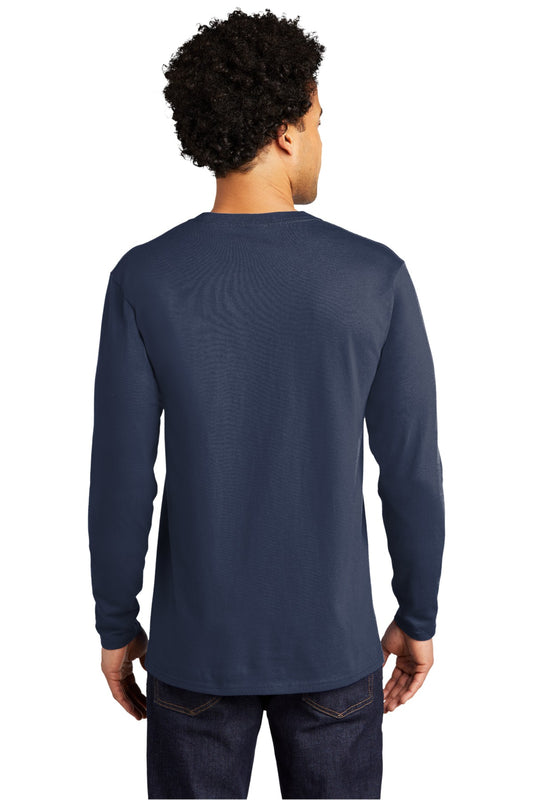 Port & Company Long Sleeve Bouncer Tee PC600LS Navy Blue