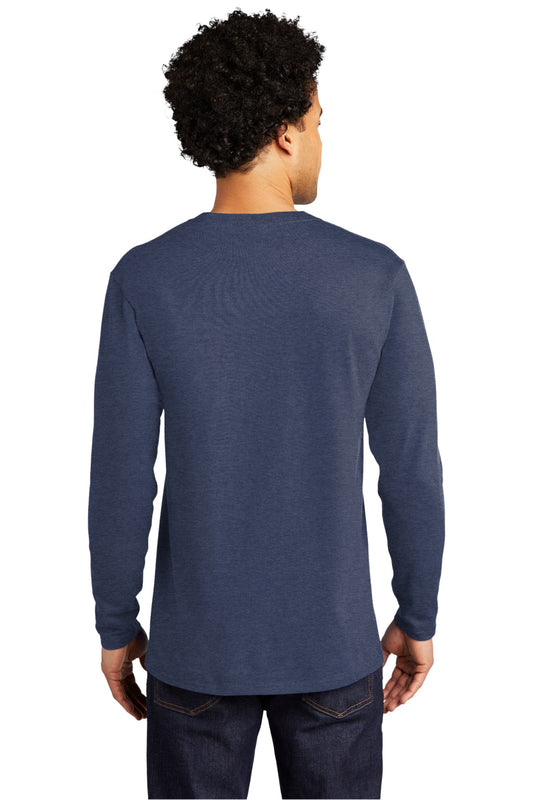 Port & Company Long Sleeve Bouncer Tee PC600LS Team Navy Heather