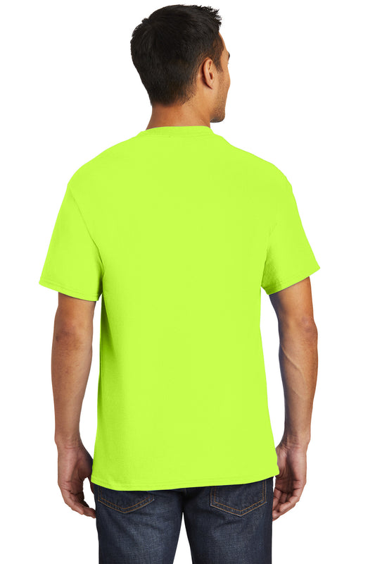 Port & Company Essential Pocket Tee. PC61P S. Green