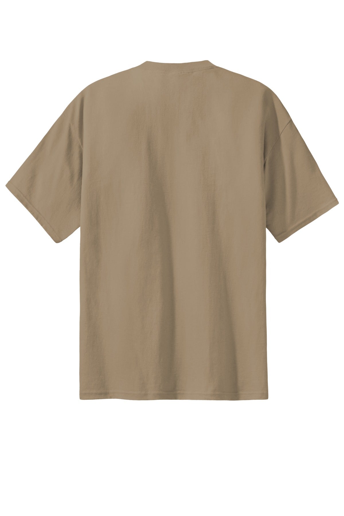 Port & Company Tall Essential Tee. PC61T Sand Tall
