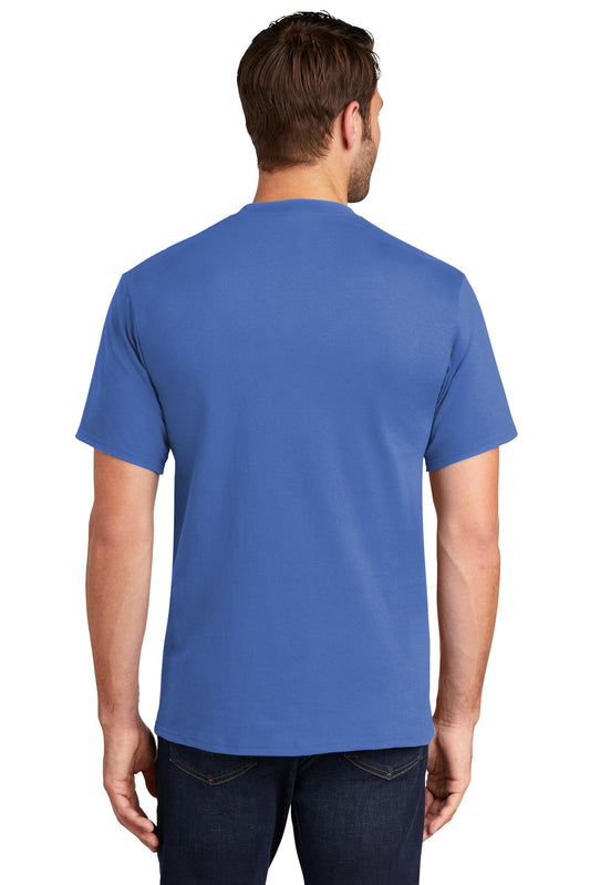 Port & Company Tall Essential Tee. PC61T Ultramarine Blue Tall
