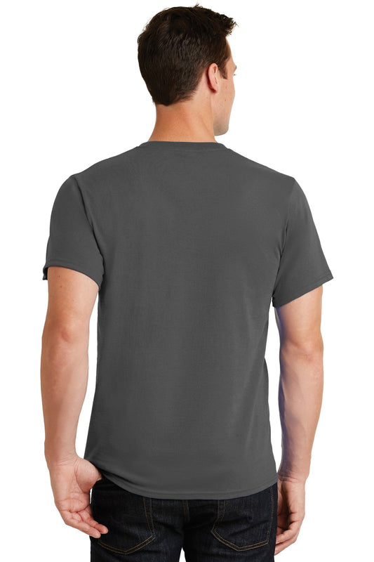 Port & Company Essential Tee. PC61 Charcoal