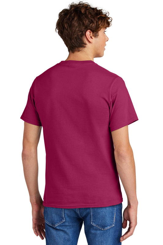 Port & Company Essential Tee. PC61 Flush Pink