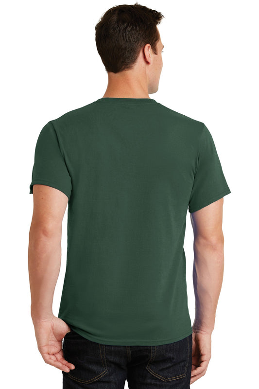 Port & Company Essential Tee. PC61 Forest Green