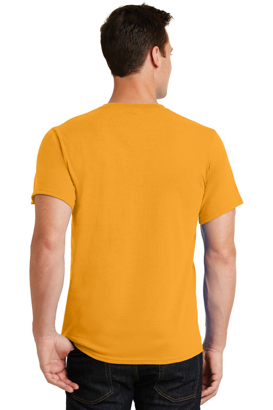 Port & Company Essential Tee. PC61 Gold