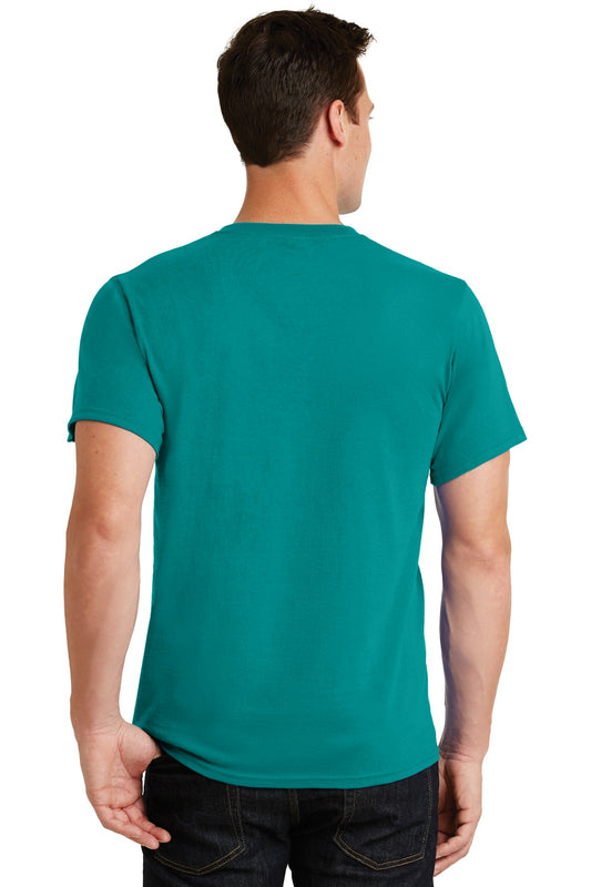 Port & Company Essential Tee. PC61 Jade Green