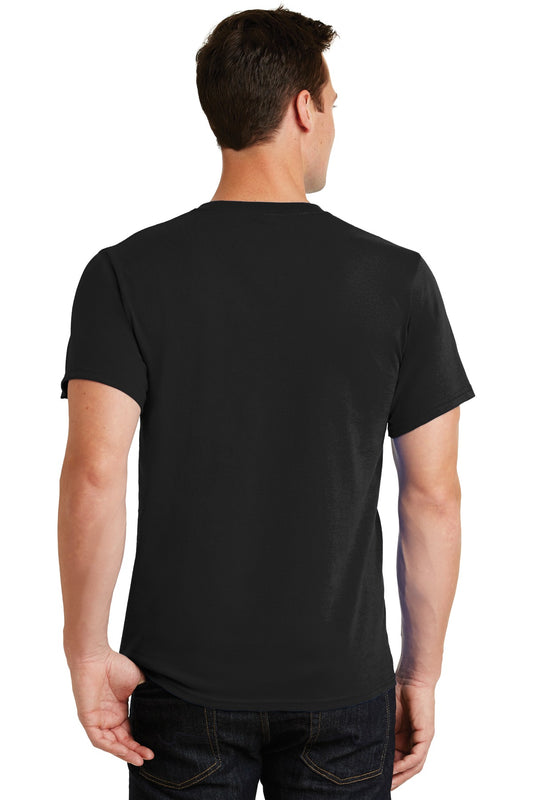 Port & Company Essential Tee. PC61 Jet Black