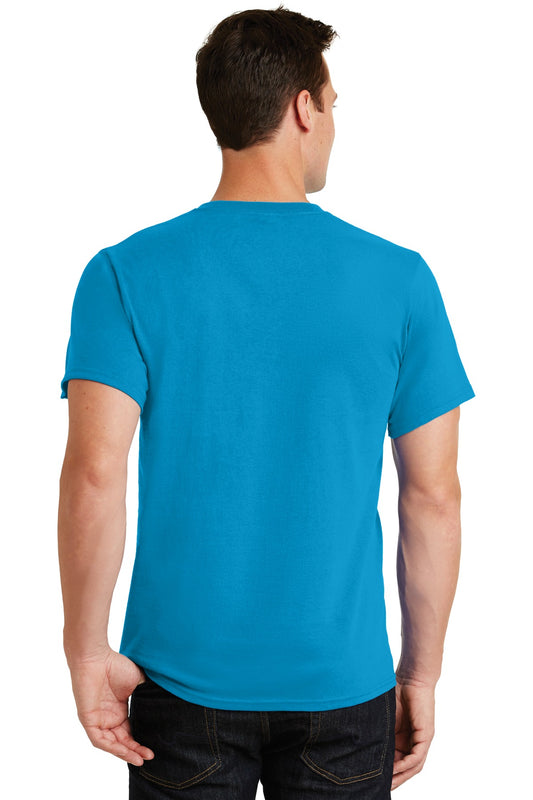 Port & Company Essential Tee. PC61 Turquoise