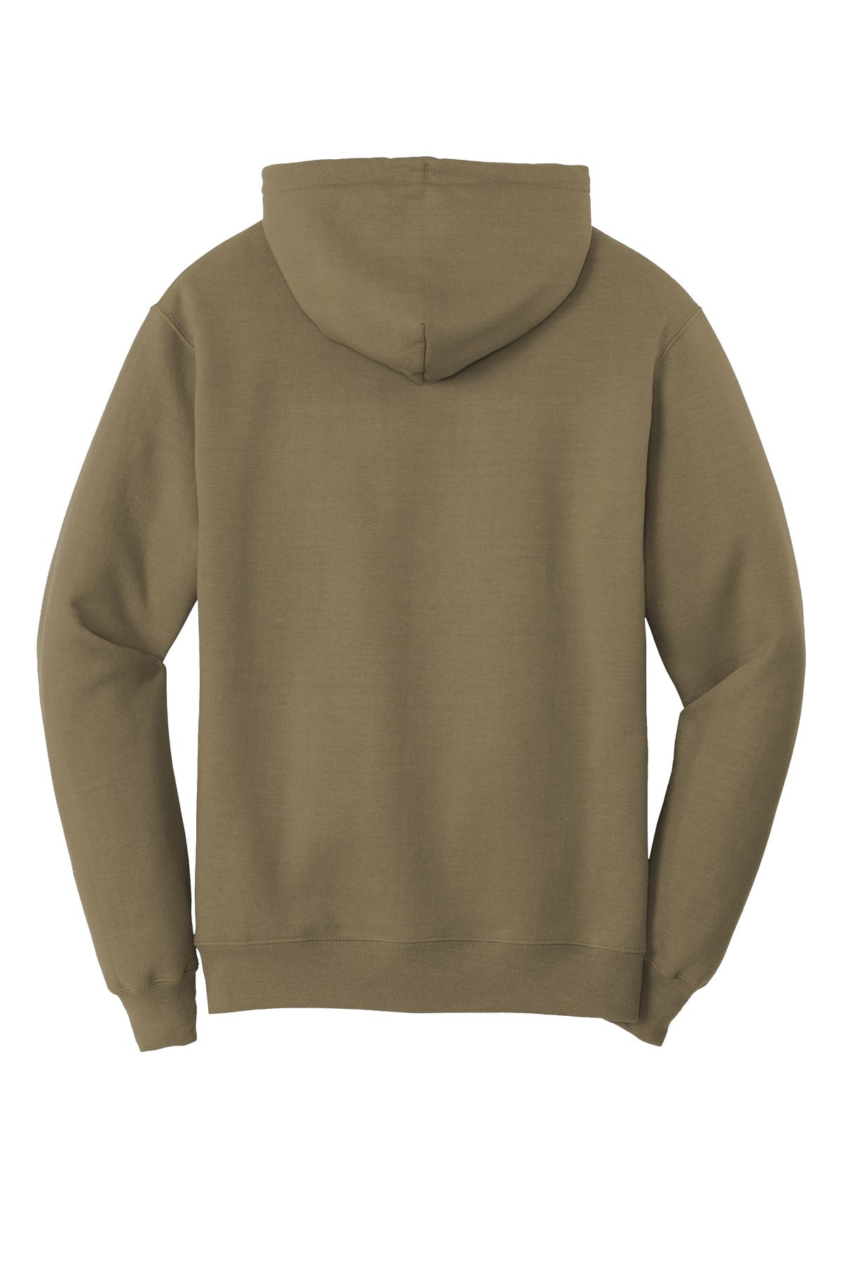 Port & Company Core Fleece Pullover Hooded Sweatshirt. PC78H Coyote Brown