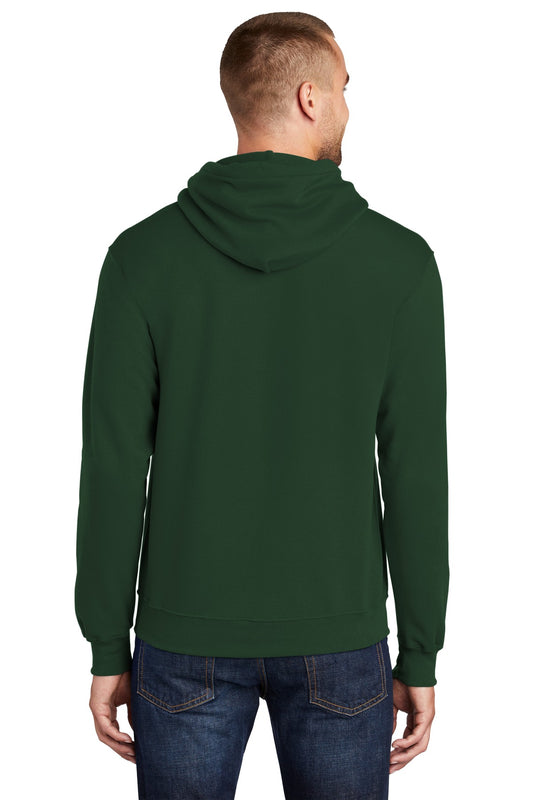 Port & Company Core Fleece Pullover Hooded Sweatshirt. PC78H Dark Green