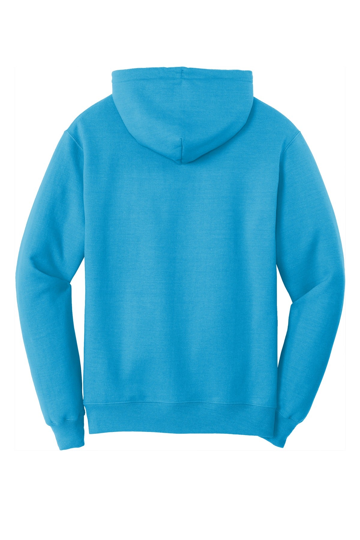 Port & Company Core Fleece Pullover Hooded Sweatshirt. PC78H Neon Blue