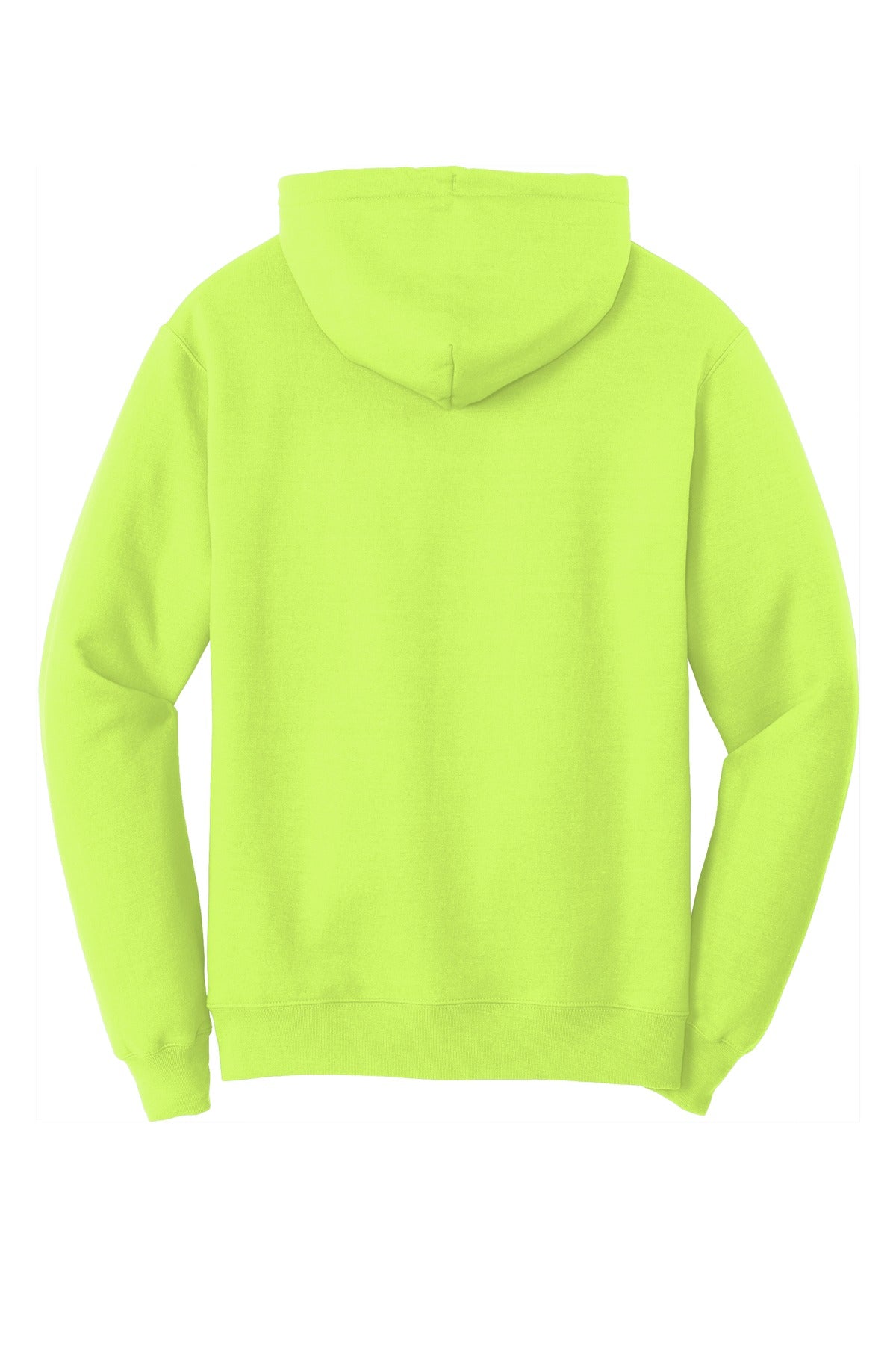 Port & Company Core Fleece Pullover Hooded Sweatshirt. PC78H Neon Yellow