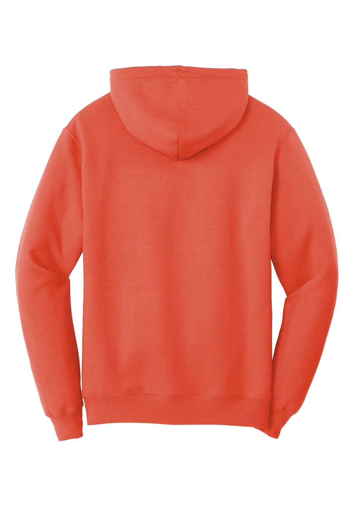 Port & Company Core Fleece Pullover Hooded Sweatshirt. PC78H Orange